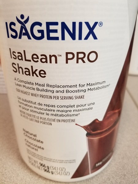 Isagenix - « Isalean Pro Shake » – chocolat naturel