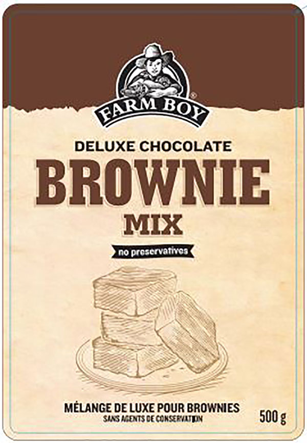 Farm Boy - Deluxe Chocolate Brownie Mix: 500 g