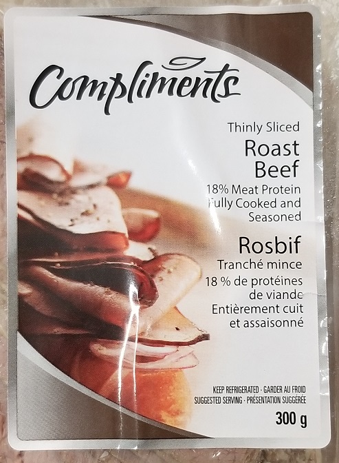 Compliments Roast Beef, 300 g - front