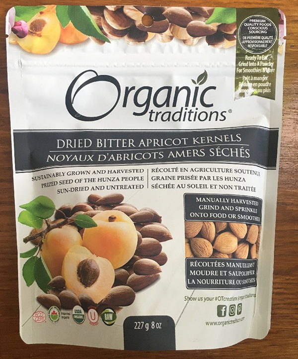 Organic Traditions - Dried Bitter Apricot Kernels
