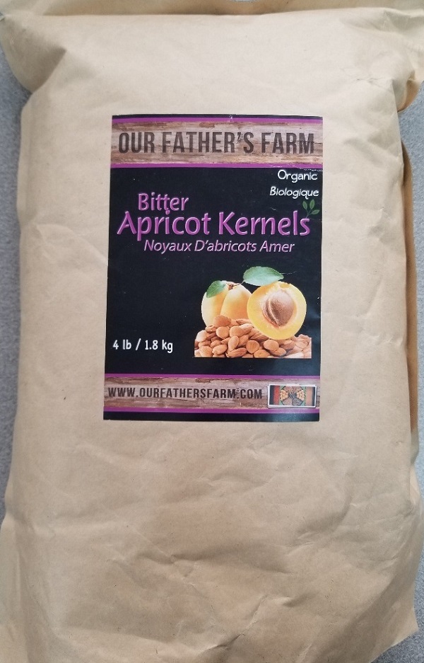 Our Father's Farm – Noyaux D'abricots Amer – 1.8 kg