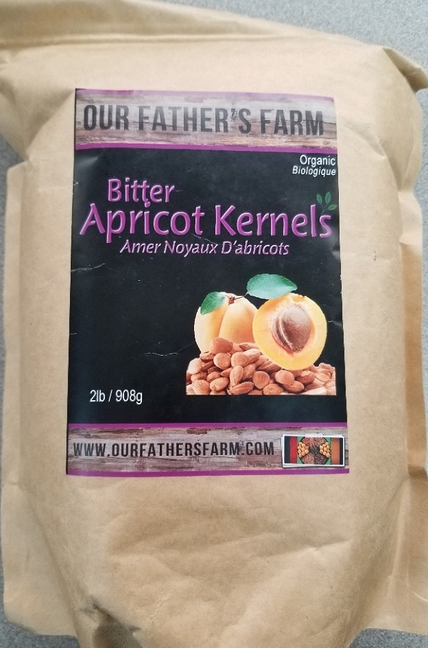 Our Father's Farm – Bitter Apricot Kernels – 908 grams