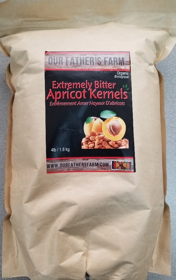 Our Father's Farm – Extrêmement Amer Noyaux D'abricots – 1.8 kg