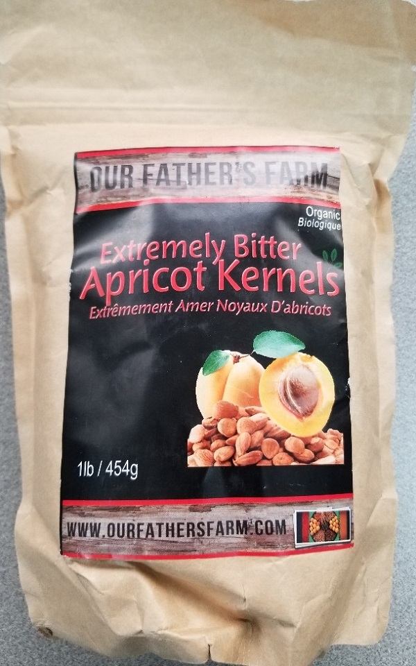 Our Father's Farm – Extremely Bitter Apricot Kernels – 454 grams