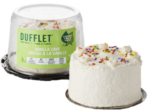 Dufflet - Gâteau à la vanille à base de plantes