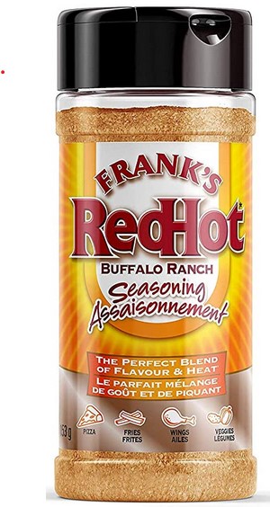 Frank's RedHot – Assaisonnement Buffalo Ranch – 153 grammes