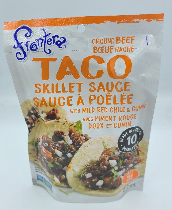 Frontera – Ground Beef Taco Skillet Sauce – 217 mL