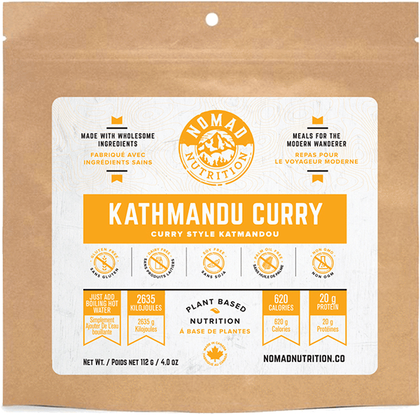 Nomad Nutrition - Kathmandu Curry - 112 gram (front)