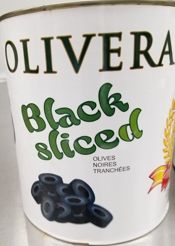 Olivera – Olives noires tranchées – 2.84 Litres