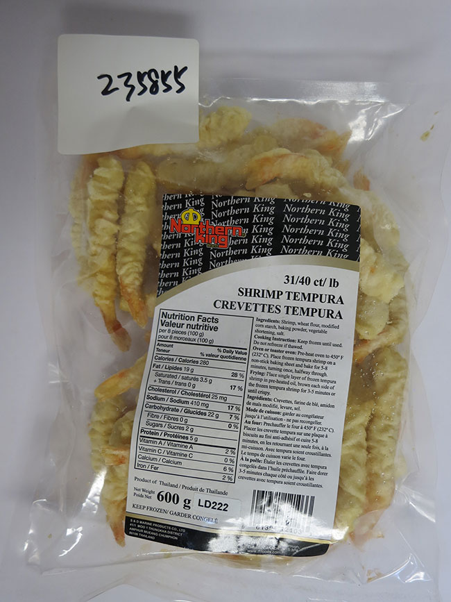 Northern King : Crevette Tempura - 600 g
