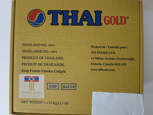 Thai Gold: Front Label