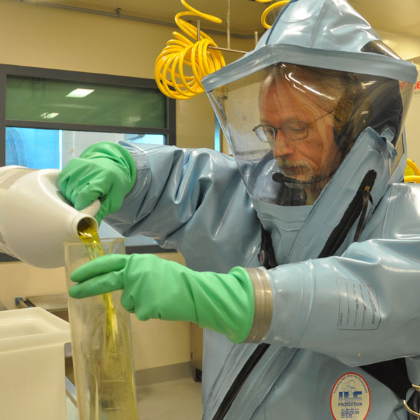 Laboratoire de niveau de confinement le plus élevé pour la santé animale au Canada.
