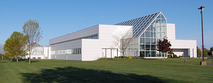 Entrée du bâtiment du laboratoire de Charlottetown