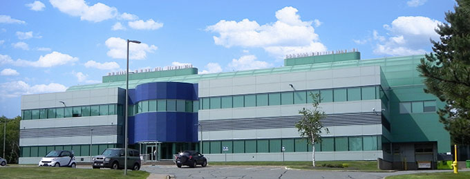 Entrée du bâtiment du laboratoire de Dartmouth