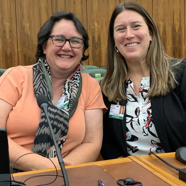 Ashley Balchin et Renée Cloutier