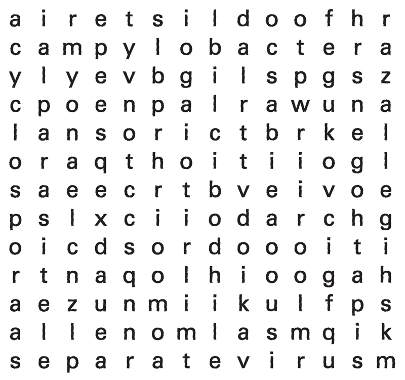 Word search - description to follow