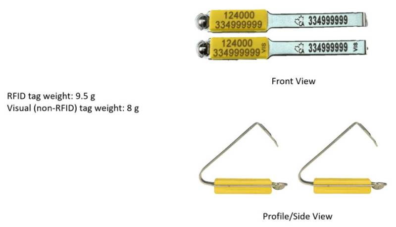 Picture - CFIA code: CER-06-01. Description follows.