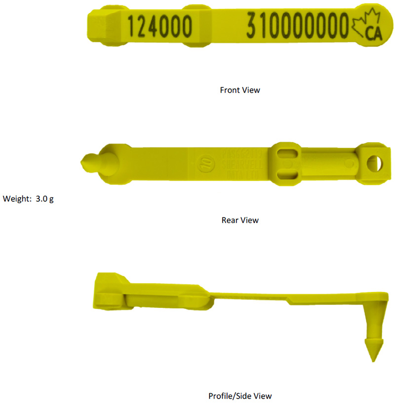 Picture - CFIA code: OVI-06-02. Description follows.