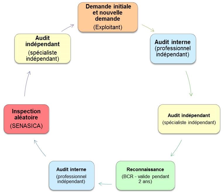Cliquez sur l'image pour l'agrandir. Les 8 étapes du processus CRRS. Description ci-dessous.