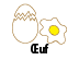 Œuf icône