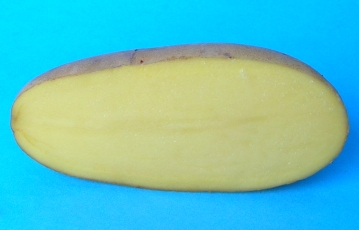 Sliced tuber