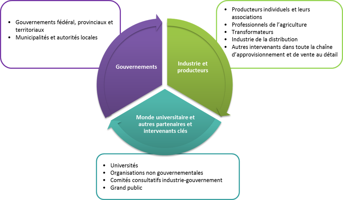 Graphique des partenaires