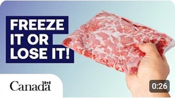 Freeze it or lose it