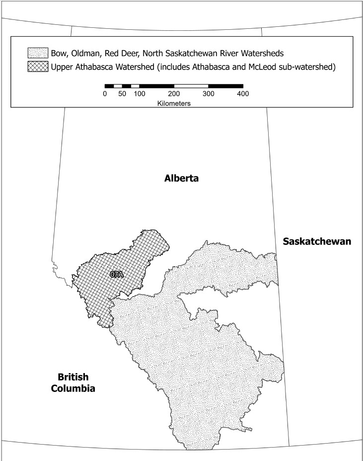 Alberta map