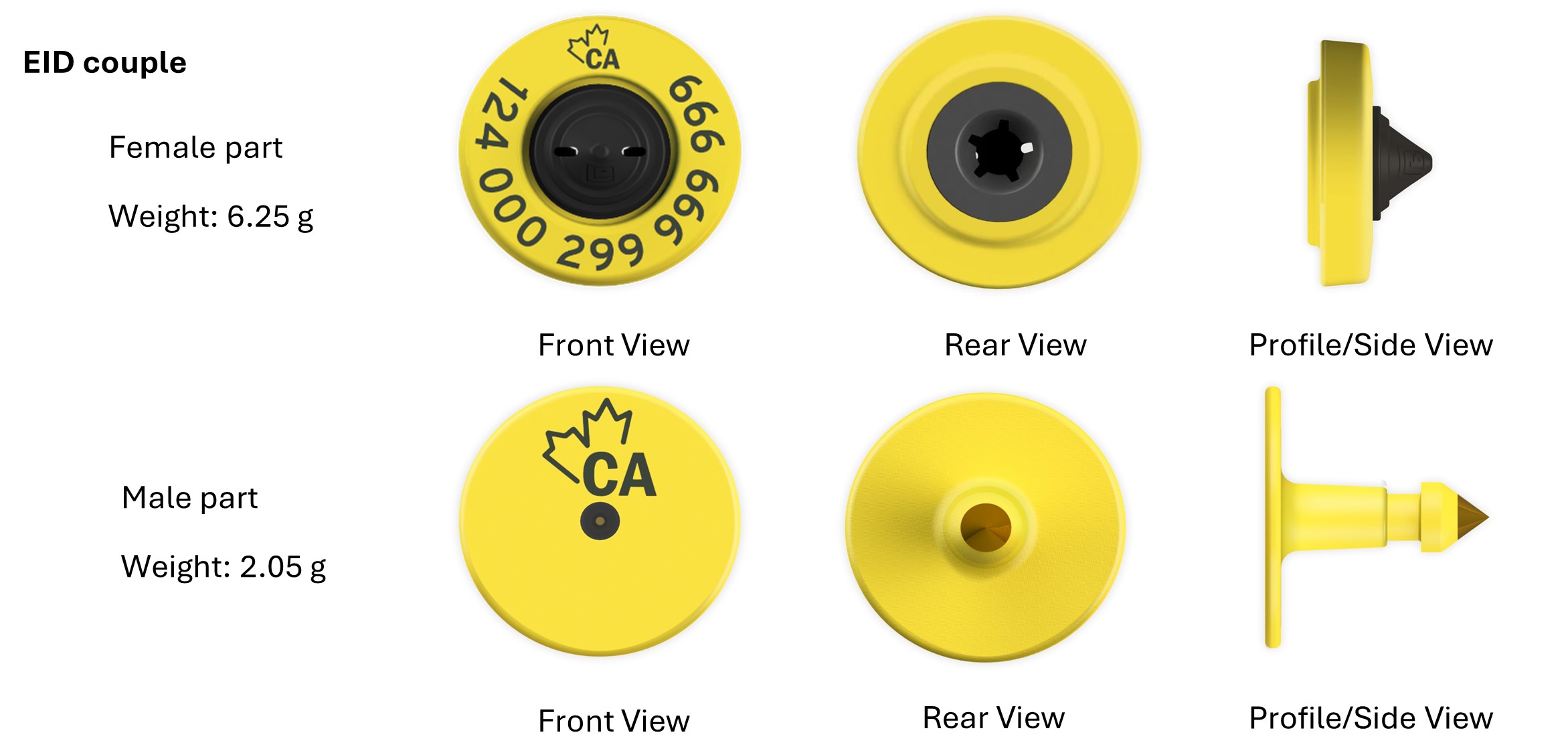 Picture - CFIA code: BOV-09-02. Description follows.